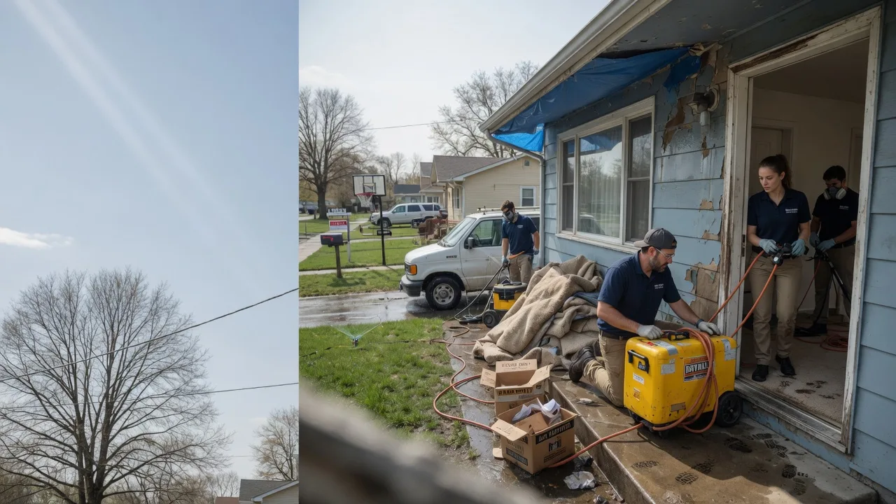 Basement Flood Cleanup in Huntingburg, IN near me
